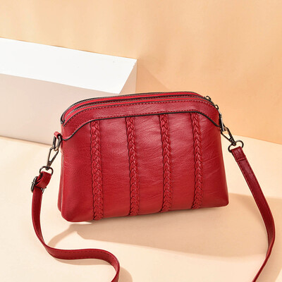 

Middle-aged womens bags Mamas large-capacity soft leather fashion bags for middle-aged&old people