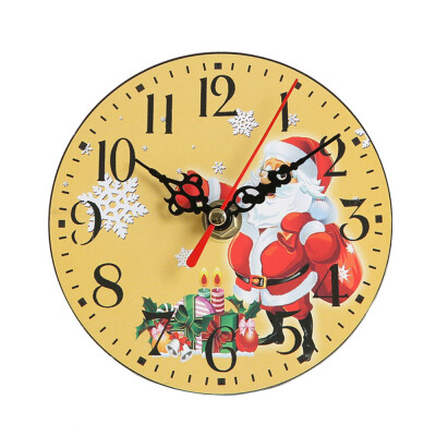 

Tailored Silent Sweep Christmas Clock Bell Desk Creative Digital Clock