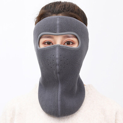

Men Women Double Sided Fleece Thermal Full Face Mask Neck Protection Warm Cover