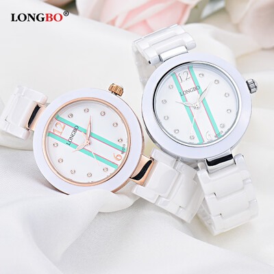 

Japanese literary&female female pastoral retro watch ceramic strap quartz watch waterproof student watch large dial
