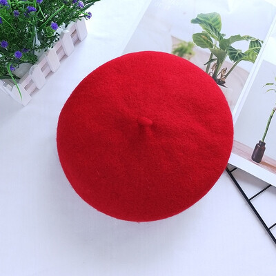 

Beret women autumn&winter Korean version of the Japanese family of wool