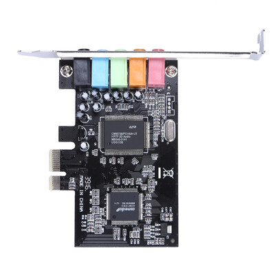 

PCI Express x1 PCI-E 51ch CMI8738 Chipset Audio Digital Sound Card