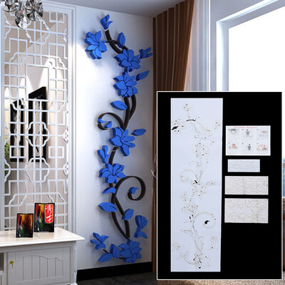 

Removable 3D Flower Decal Vinyl Decor Art Home Living Room Wall Sticker Mural
