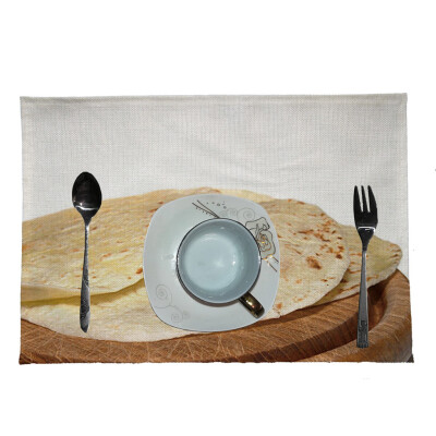 

Toponeto Creative Mexican Burrito Placemat Home Kitchen Restaurant Bar Placemat