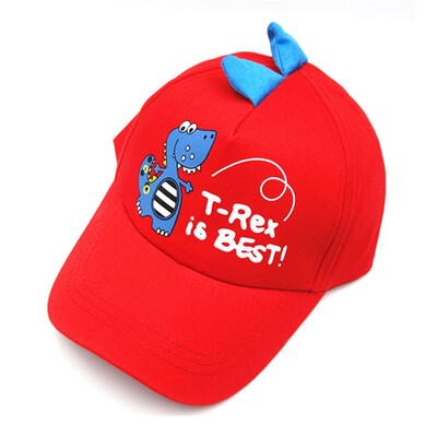 

Fashion Cartoon Little Dinosaur Baseball Cap Boys And Girls Cap Hip-Hop Hat Kids Cute Sun Hats