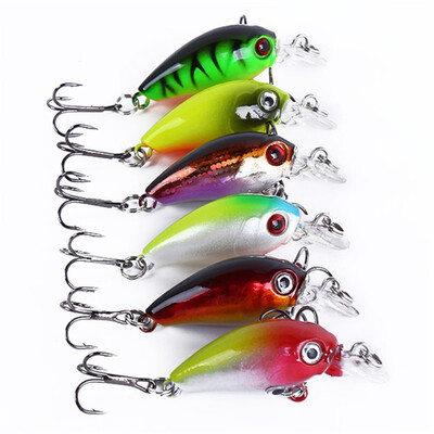 

6pcs Fishing Road Sub Little Fat Bionic Bait Hook 45cm 42g