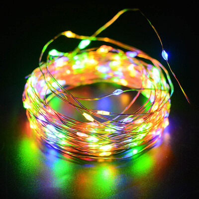 

〖Follure〗12 Meters With 100LED Copper Wire Garden Garden Decoration Solar Energy Lamp