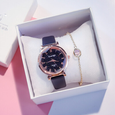 

Watch GirlsSimple Temperament Literature Art Fashion Waterproof Xiao Qingxinsen Girls College Style