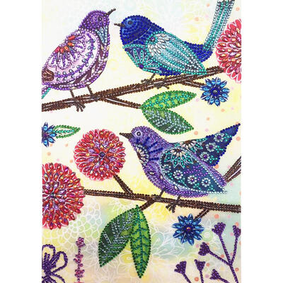 

5D DIY Special Shaped Diamond Painting Magpie Cross Stitch Mosaic Craft Kit