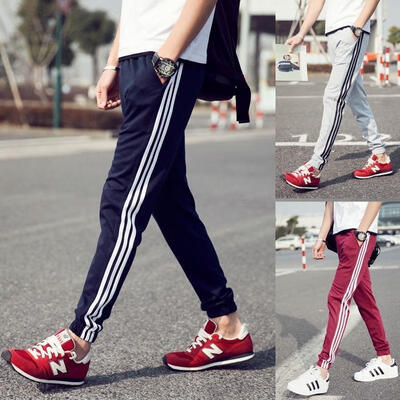 

Fashion Harlan Men&39s Sports Straight Pencil Pants Korean Casual Pants