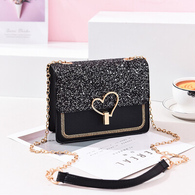 

Female bag 2019 new bag female Korean version of the cool fashion womens bag fresh slung shoulder bag