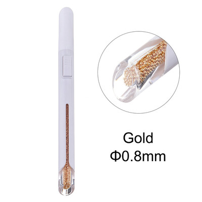 

Gobestart Nail Art Beads Picking Steel Dotting Paint Pen Multi-function Manicure Instrum