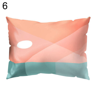 

Marble Grain Color Block Pillow Cover Cushion Case Car Sofa Bedroom Hotel Decor