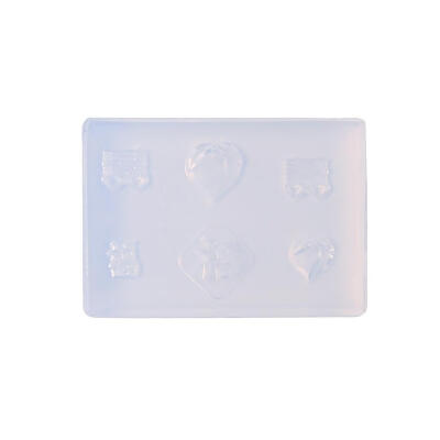 

3D Pattern DIY Nail Art Silicone Mold UV Gel Nail Template Form Mould Decor