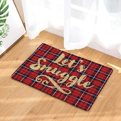 

〖Follure〗Christmas Home Non Slip Door Floor Mats Hall Rugs Kitchen Bathroom Carpet Decor