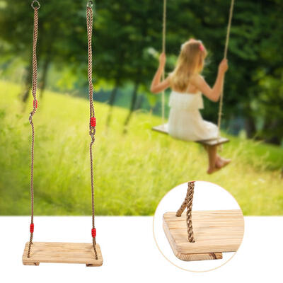 

Greensen Hard Seat Child Kids Stable PVC Swing for IndoorOutdoor Game Play