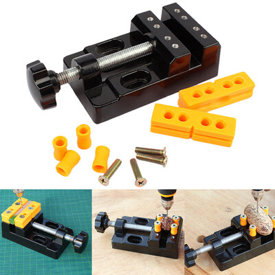 

〖Follure〗Mini Flat Clamp Table Jaw Bench Clamp Drill Press Vice Opening Table Vise
