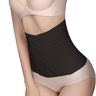 

Toponeto Women Hollow Breathable Abdominal Bands Body Shapes Abdominal Body Shaping Belts