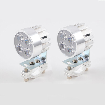 

1Pair Motorcycle Headlight LED 12V 20W 2400lm Motorbike Auxiliary Work Lights Headlamp Motor Driving Spotlights fog lights