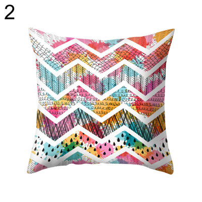 

Multi-Color Rhombus Letter Throw Pillow Case Cushion Cover Sofa Bedding Articles