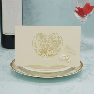 

Siaonvr 20 Pcs Delicate Carved Romantic Wedding Party Invitation Card Envelope A