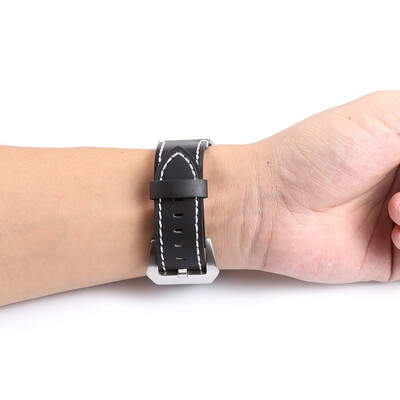 

〖Follure〗New Luxury Leather Band Bracelet Watch Band For Fitbit Ionic BK