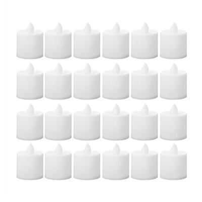 

24pcs LED Candles Battery Powered Simulation Flashing Color Flame Tea Light