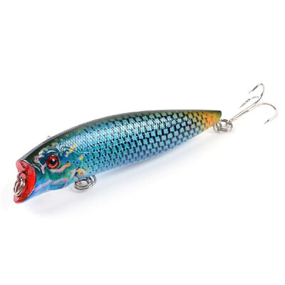 

Artificial Top Water Fishing Lure 3D Eyes Hard Popper Lures