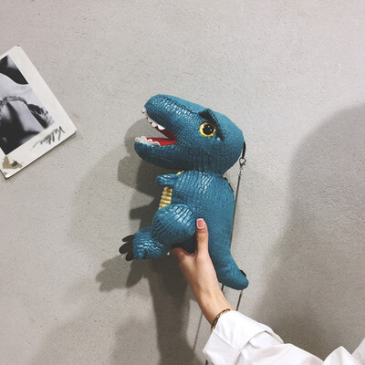 

Tailored Women Bag Fashion Dinosaur Doll Shoulder Bag Cartoon Cute Bag Boys And Girls Bag