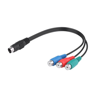 

7 Pin -Video Male to 3 RCA Female Video AV Adapter Cable for PC TV Laptop
