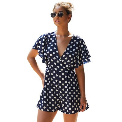 

Early autumn womens polka dot skirt