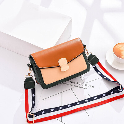 

Bag female 2019 new fashion single shoulder diagonal package Korean version of the wild small square bag girl small bag a generation