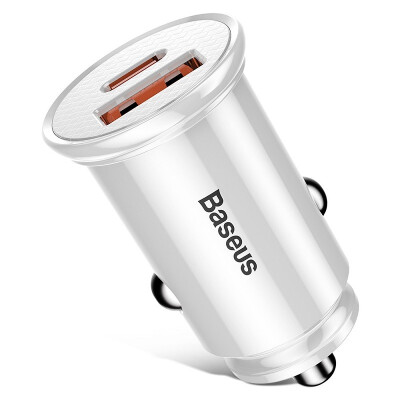 

Baseus USB Type-C QC 30 Intelligent Quick Car Charger Light Indicator