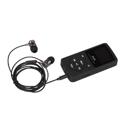 

Portable Pocket DABDABFM Radio Receiver with Earphone LCD Display Screen Rechargeable Battery