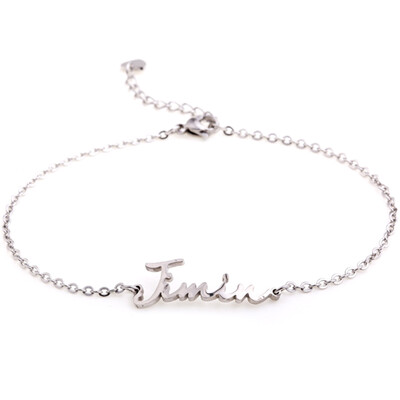 

Kpop BTS Stainless Steel Bracelet Wristband Bangtan Boys Unisex Adjustable Bracelet