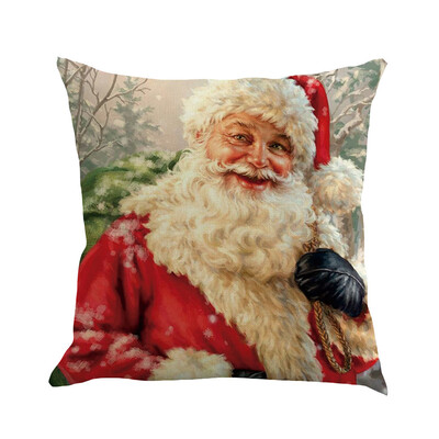 

Siaonvr Christmas Pillow Cover Pillowcases Decorative Sofa Cushion Cover 45x45cm