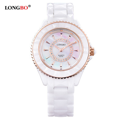 

Genuine irregular dial quartz female watch Arabic digital mother-of-pearl plate ladies watch 6074