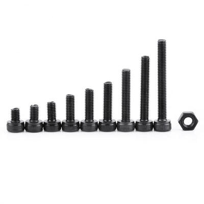 

Greensen 280PcsBox M3 Cap Head Hex Socket Bolt Screw Nut Metric Machine Fastener Assortment Set