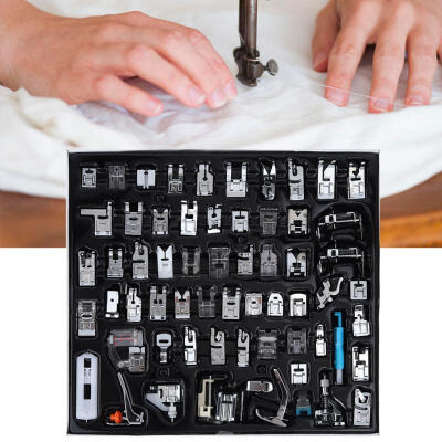 

Greensen 62PCS Household Multifunctional Sewing Machine Parts Press Foot Sew Machine Accessories Kit Set