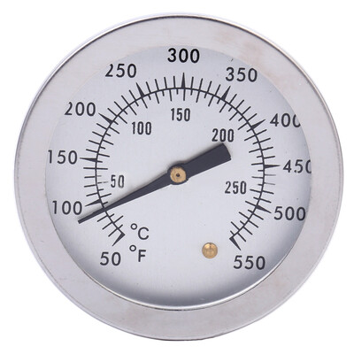 

Stainless Steel Barbecue Smoker Grill Thermometer Temperature Gauge 50-250℃ BBQ