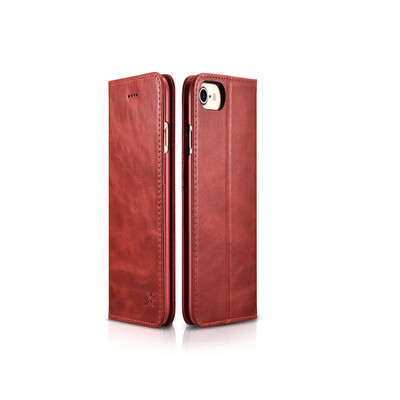 

For Cover iPhone 7 Plus Cases Coque Flip Case Anti-Knock For Funda iPhone 7 Case Luxury Genuine Leather Wallet Accessories