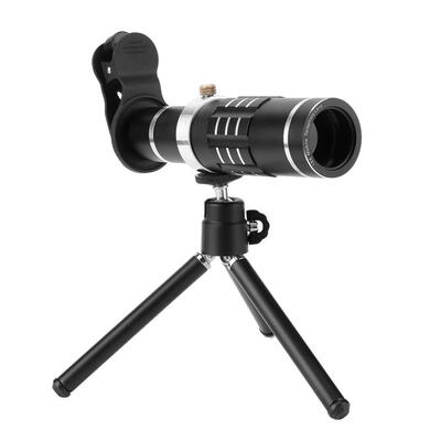 

18x Zoom Optical Telescope Lens wTripod Clip Universal Phone Camera Lens