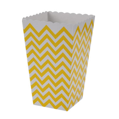 

12pcs Wave Pattern Folding Candy Popcorn Boxes for Birthday Party Wedding