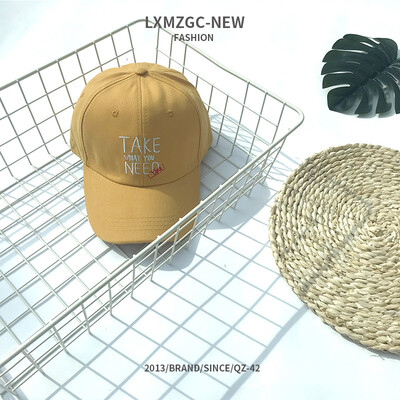 

Baseball cap new mens&womens spring&summer hat outdoor sun protection curved brim hat Korean Trend original cap