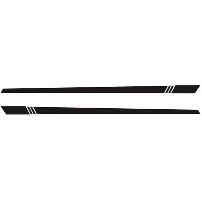 

1Pair Car Sticker Side Door Stripes Sticker Racing Decal Auto Body Decor