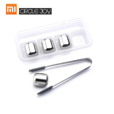 

Xiaomi Circle Joy Ice Cube 304 Stainless Steel Cooler Stone Washable Reusable Ice Maker for Whisky Champagne Coffee Wine Fruit Jui