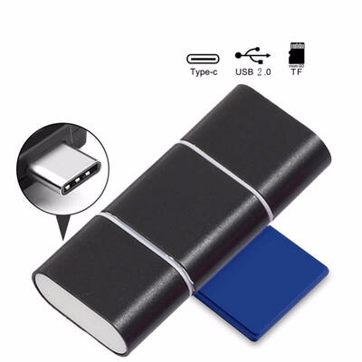 

Quelima Micro SDTF Card Reader with Type C USB 20 Multi-Function Portable OTG Adapter Type C USB 20 Memory Card Reader