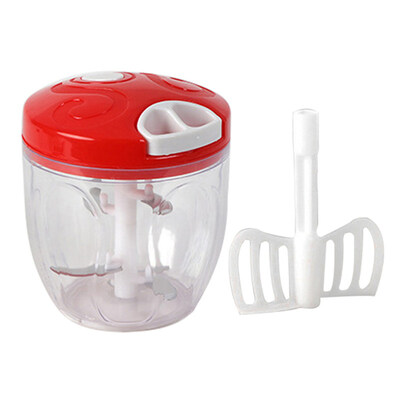 

900ml Manual Meat Grinder Food Vegetable Chopper Kitchen Mincer Mixer Blender