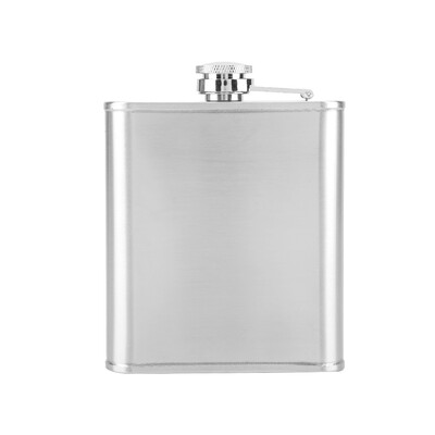 

Greensen 5 Ounce Stainless Steel Cigarettes Case Unique Hip Flask Liquor Bottle Cigarettes Case White