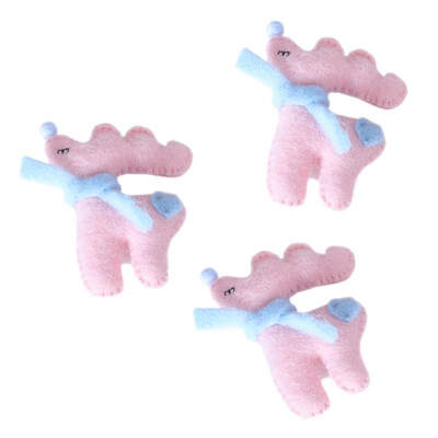 

Nordic Christmas Wool Felt Elk Pendant Christmas Tree Decoration Hanging Ornaments Set